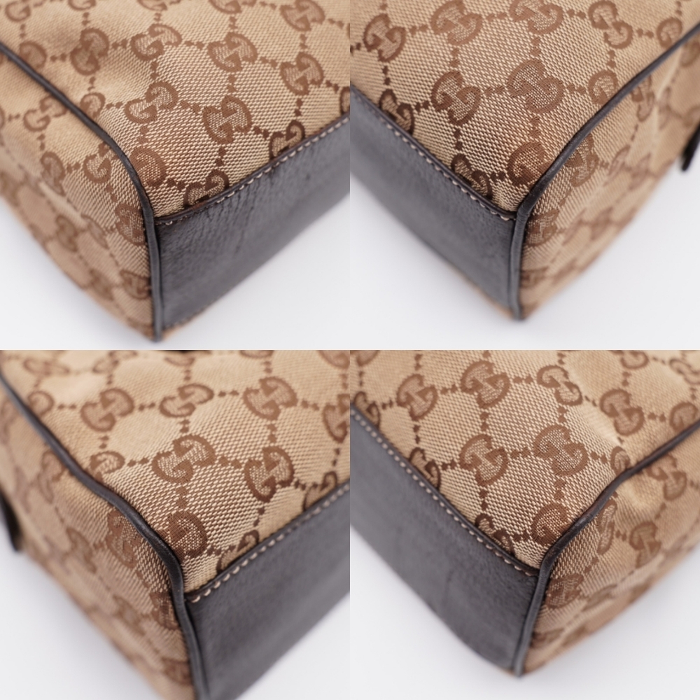 ❌️❌️SOLD❌️❌️M15❤️Gucci GG Canvas Mini Boston - Picture 12 of 15
